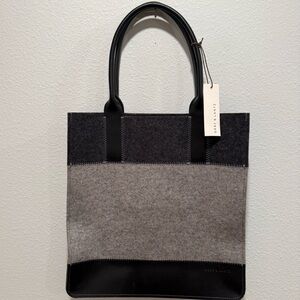 Cuyana Black and Gray Women's Tote Bag